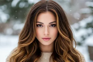 15 Ways To Rock Winter Highlights For Brown Hair