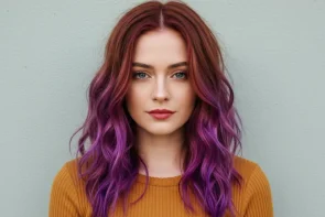 15 Trendy Hairstyles With Purple Highlights