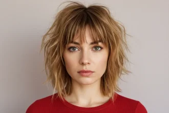 15 Low-Maintenance Medium-Length Hairstyles With Bangs