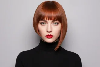 Chic Blunt Bangs: Stylish Trends And Timeless Elegance