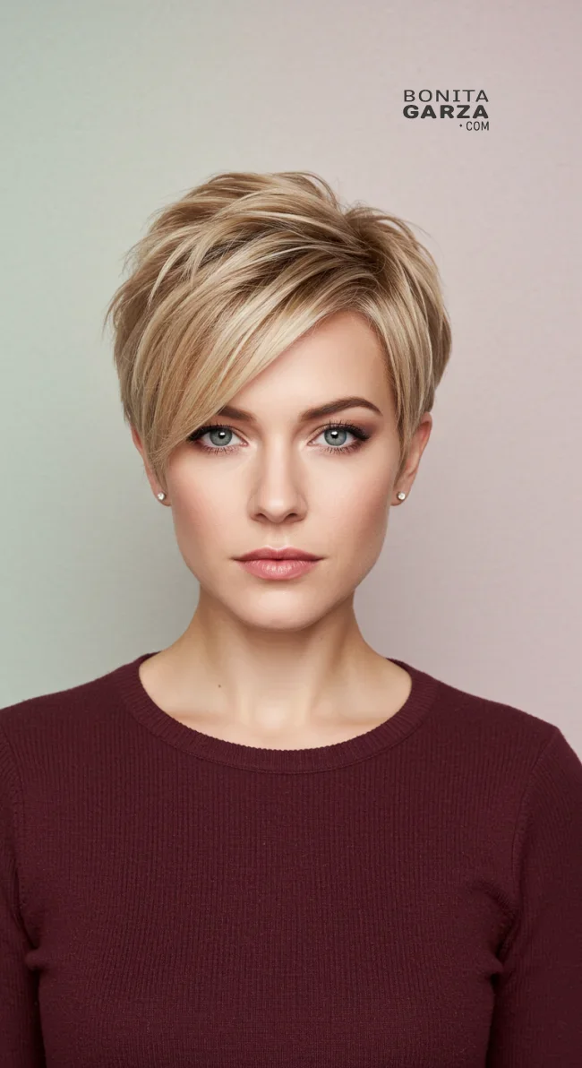 11. Bixie (Bob-Pixie) Cut | 15 Trendy Low-Maintenance Pixie Haircuts For Fine, Medium Or Thick Hair