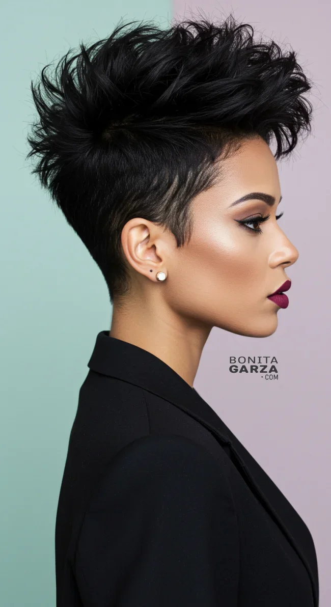 4. Pixie with Undercut | 15 Trendy Low-Maintenance Pixie Haircuts For Fine, Medium Or Thick Hair