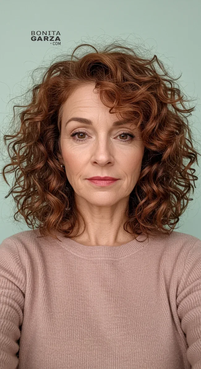 12. Voluminous Curls | 15 Popular Hairstyles For Women Over 60