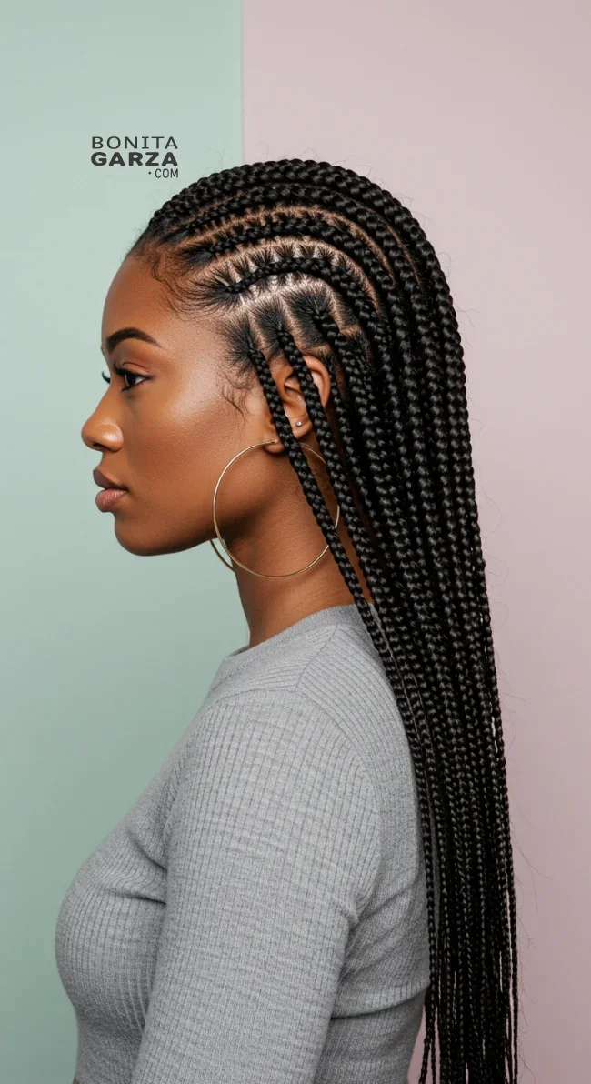3. Cornrows | 7 Easy Protective Hairstyles To Safeguard Your Natural Hair