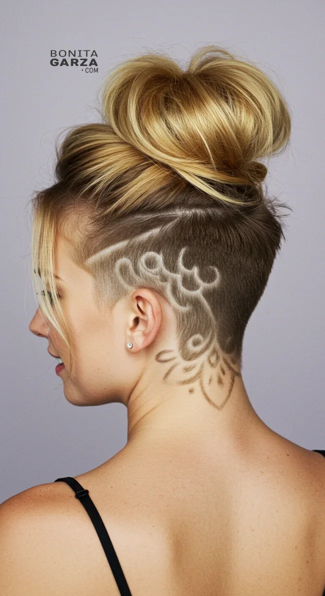 13. Tattoo Undercut | Trendsetting Undercut Hairstyles - Revamp Your Look