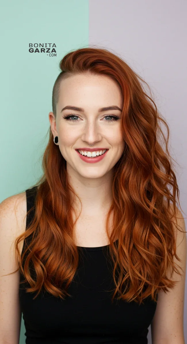 5. Undercut with Long Waves | Trendsetting Undercut Hairstyles - Revamp Your Look