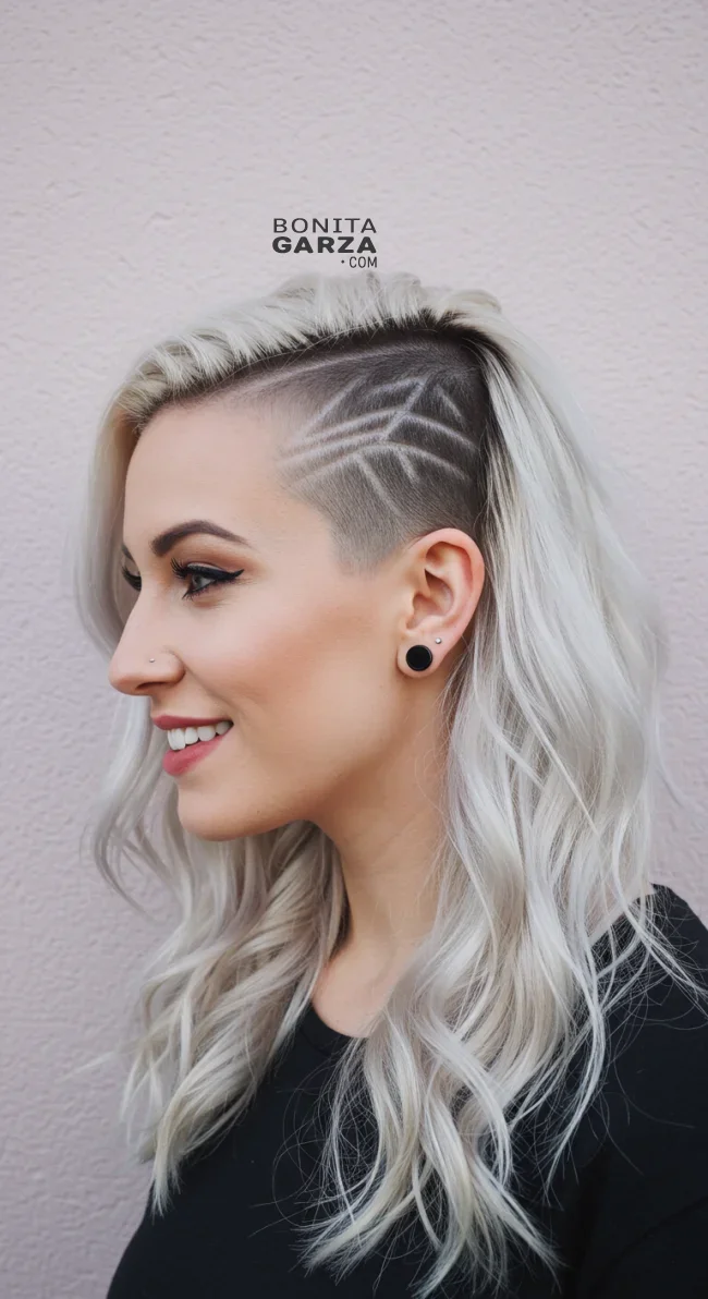 4. Geometric Undercut | Trendsetting Undercut Hairstyles - Revamp Your Look