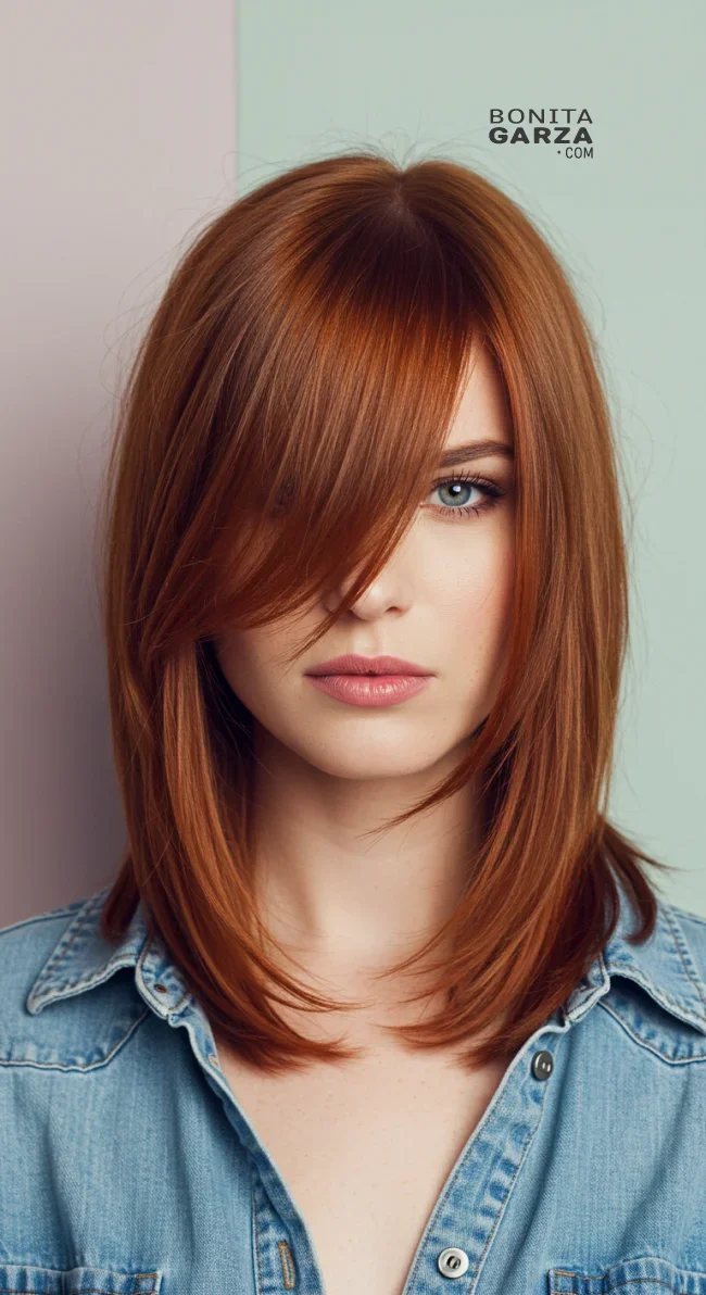 5. Side-Swept Bangs | 10 Fringe Hairstyles That Won’t Go Unnoticed