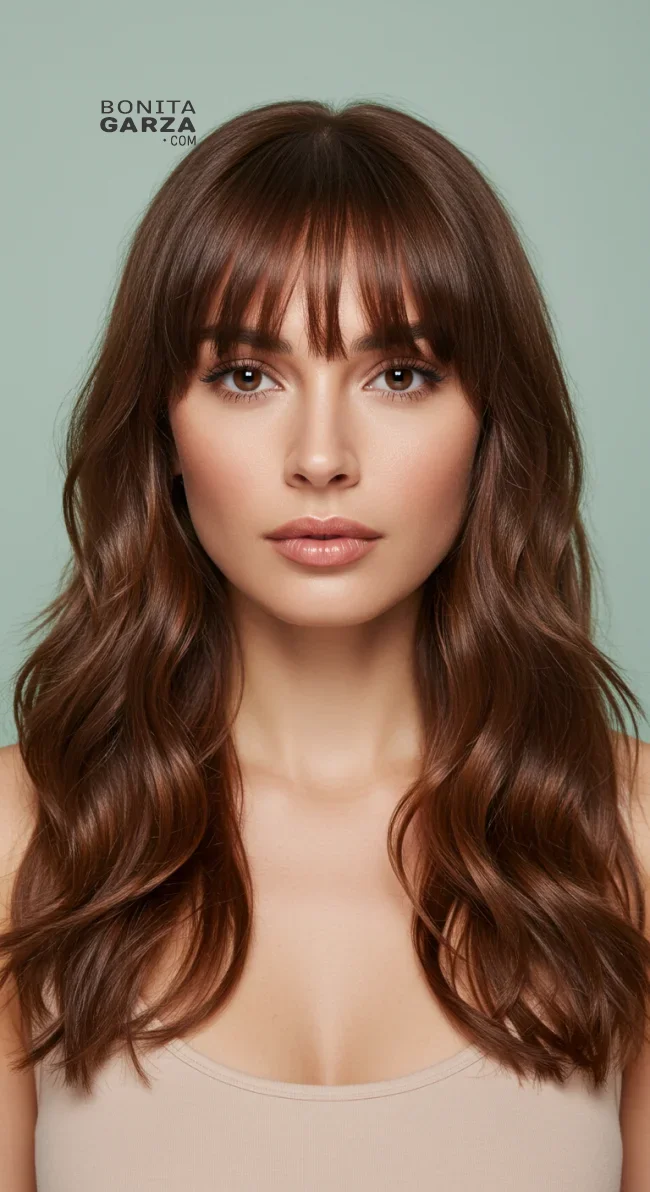 3. Curtain Bangs | 10 Fringe Hairstyles That Won’t Go Unnoticed
