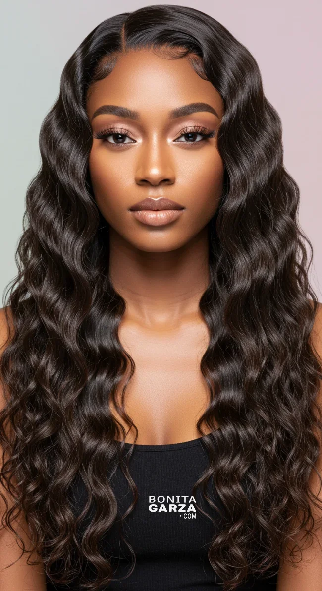 4. Deep Wave Weave | 8 Quick Weave Hairstyles That Will Transform Your Style