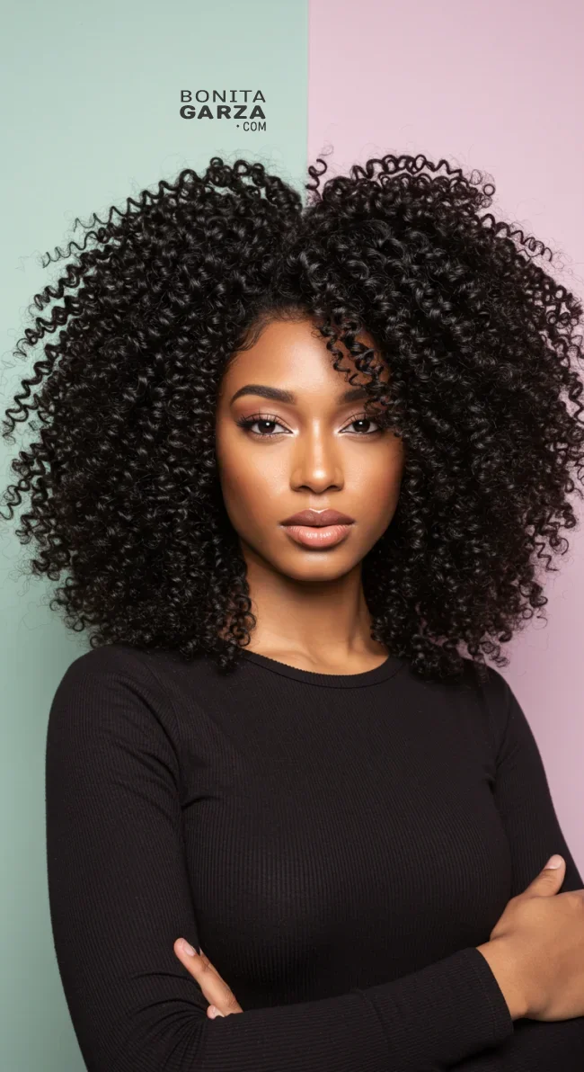 2. Voluminous Curly Weave | 8 Quick Weave Hairstyles That Will Transform Your Style