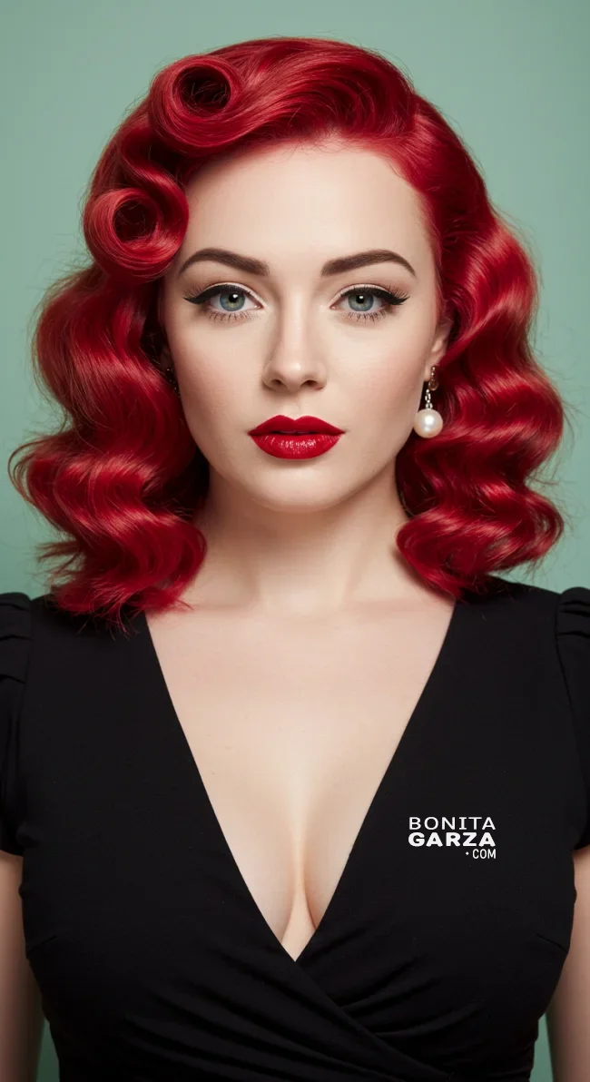 6. Pin-Up Curls (1940s) | 10 Vintage Hairstyles That Helped Define Today’s Favorites