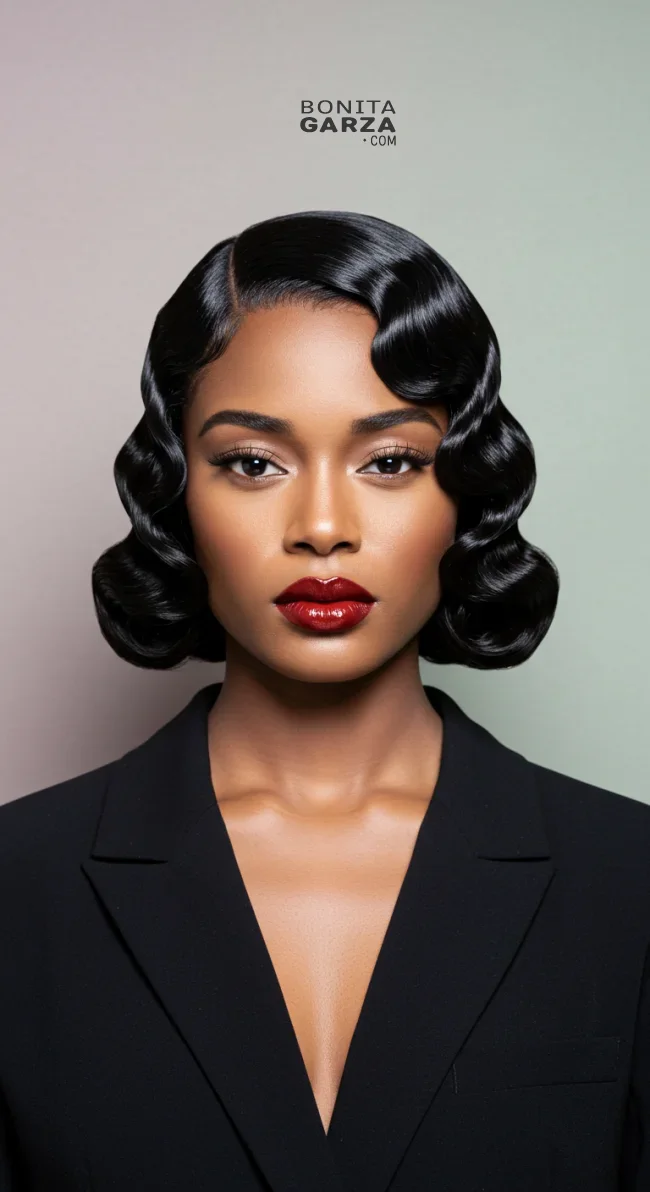 8. Finger Wave (1920s) | 10 Vintage Hairstyles That Helped Define Today’s Favorites