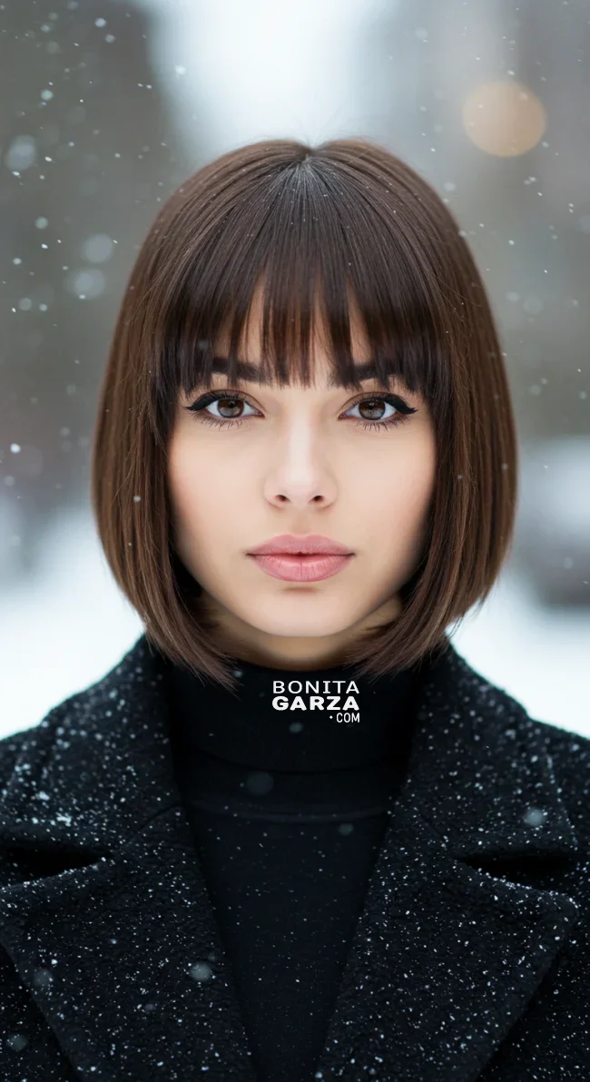 1. Blunt Bob | Hairstyle Trends For Winter 2025: 10 Hottest Haircuts
