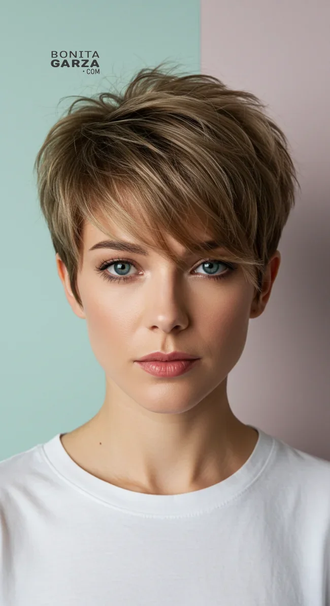 1. Textured Pixie Cut | 15 Chic Short Hairstyles For Thick Wavy Hair