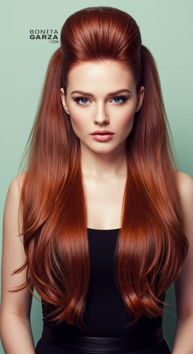 7. Half-Up Voluminous Ponytail | Ponytail Perfection: Max Volume Boost Hack For Your Ponytail