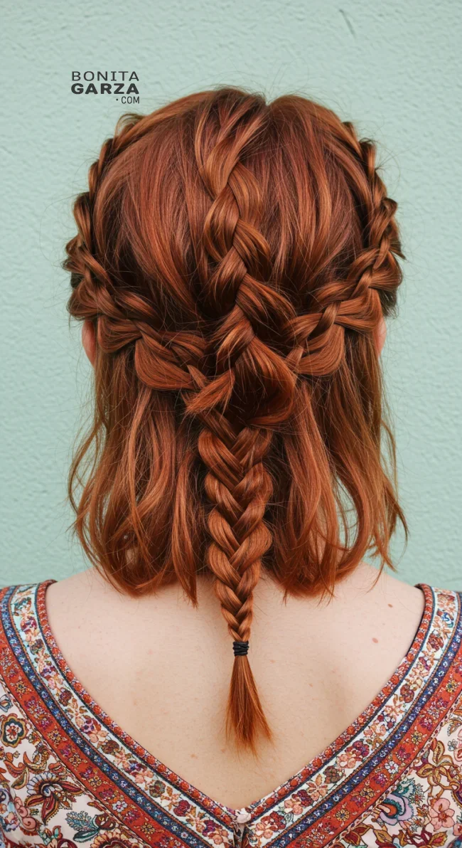 10. Lace Braid | 15 Easy Braided Hairstyles Anyone Can Master