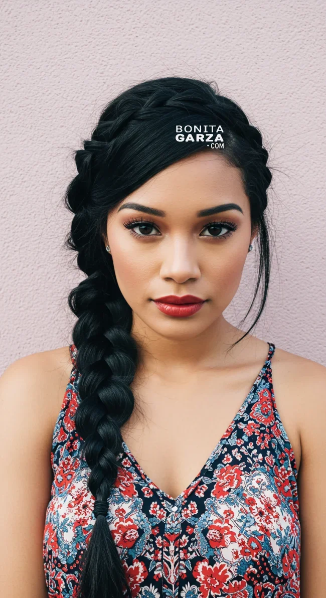 9. Side Braid | 15 Easy Braided Hairstyles Anyone Can Master