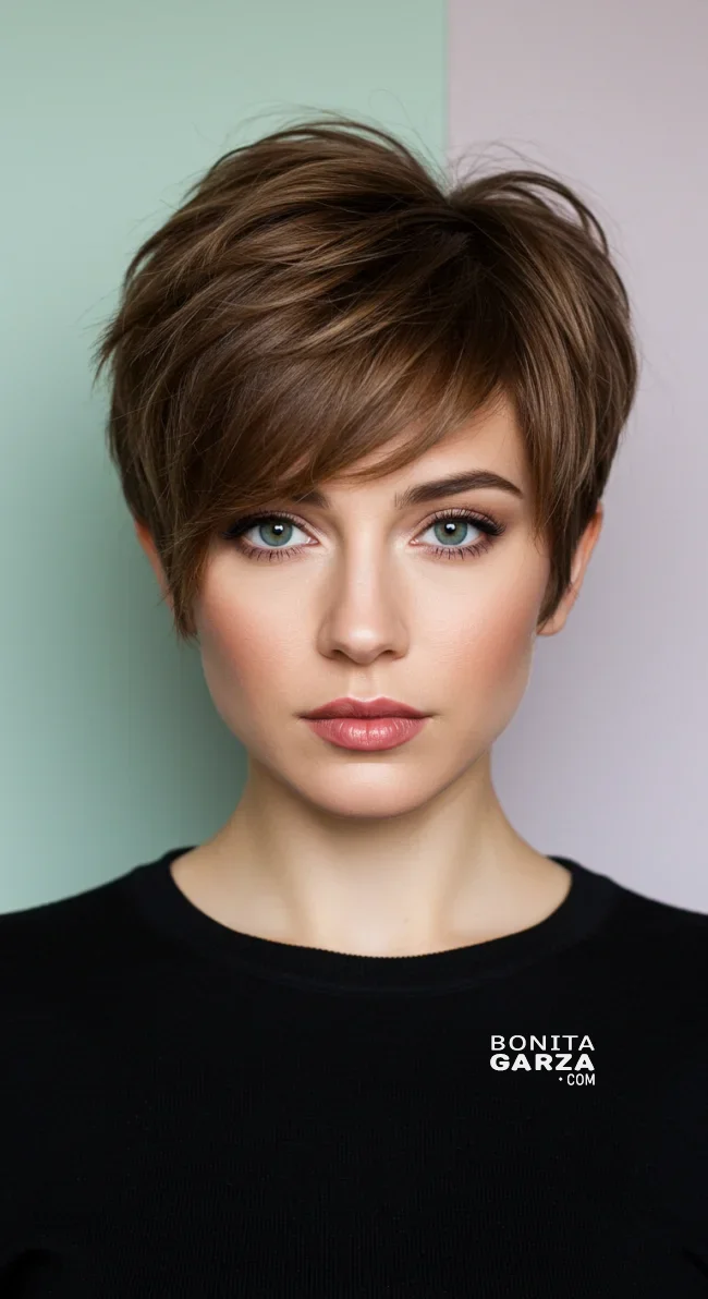 1. Soft Layered Pixie Cut | 8 Unique Short Fluffy Haircuts For A Fresh &Amp; Youthful Style