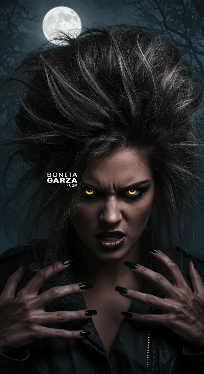 10. Werewolf Tousled Hair | Easy Halloween Hairstyles Tutorials To Complete Your Costume