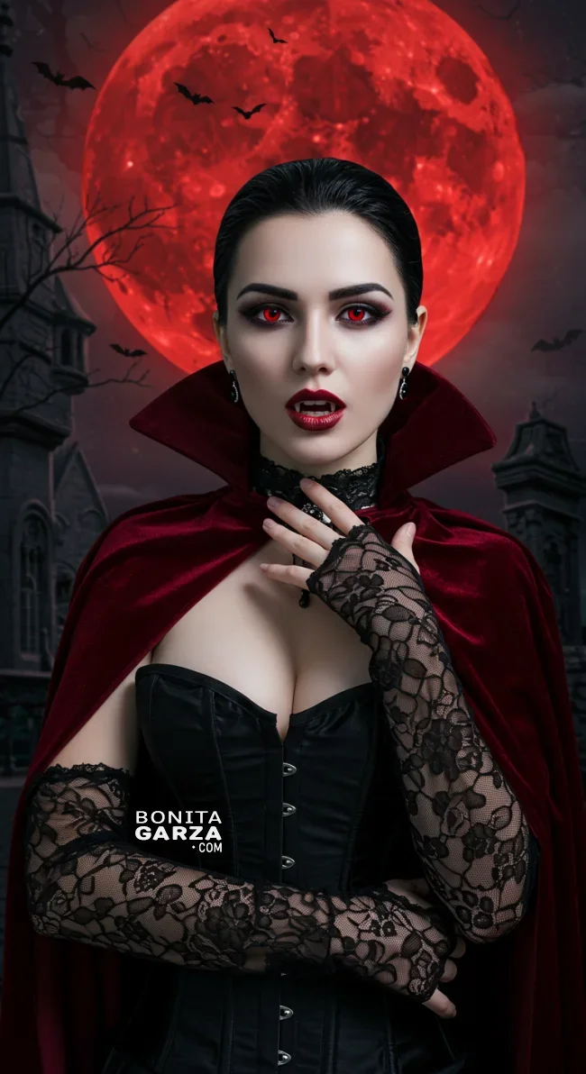 2. Vampire Slick-Back Hair | Easy Halloween Hairstyles Tutorials To Complete Your Costume