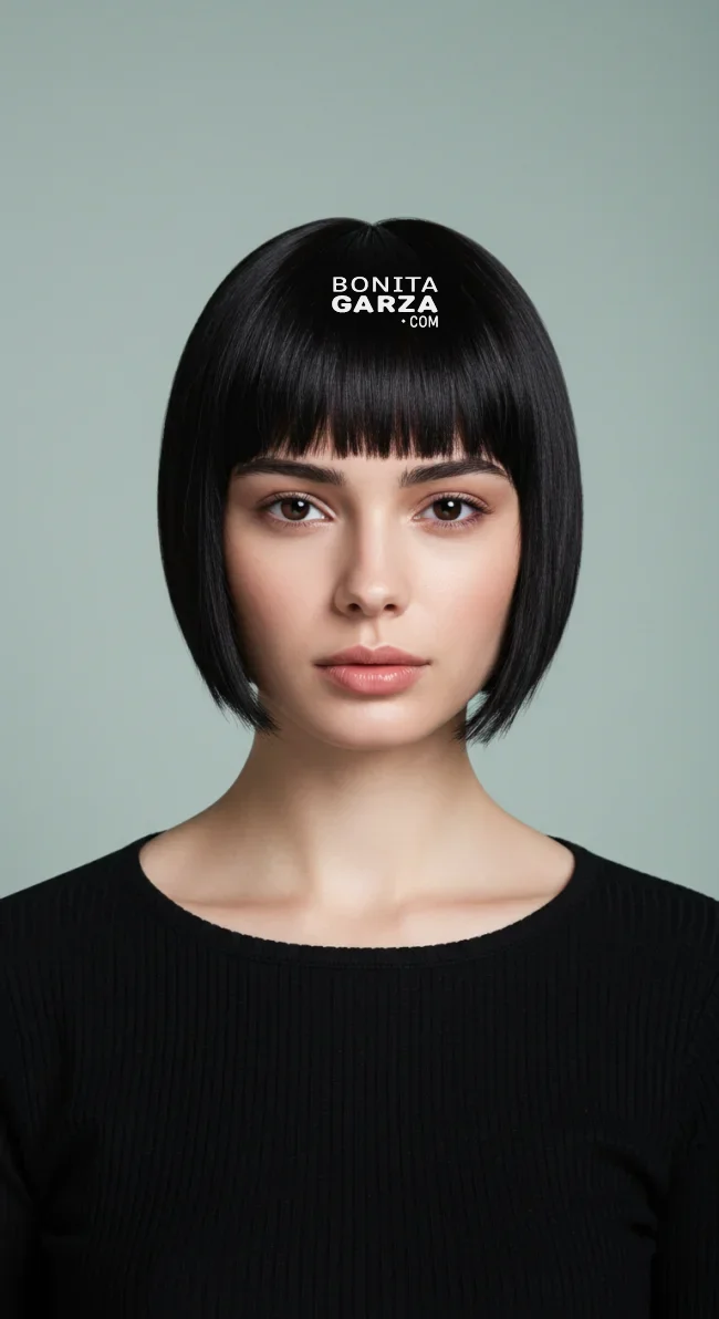 10. Sleek Chin-Length Bob | 10 Ritzy Female Looks With Short Haircuts For Oval Faces