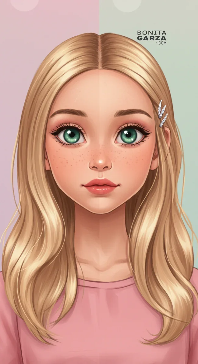 5. Half-Up, Half-Down | 9 Cute And Easy Kids Hairstyles For Girls