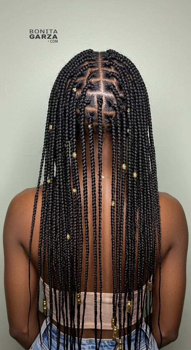 3. Box Braids | 15 Quick And Stylish Hairstyles For Black Women