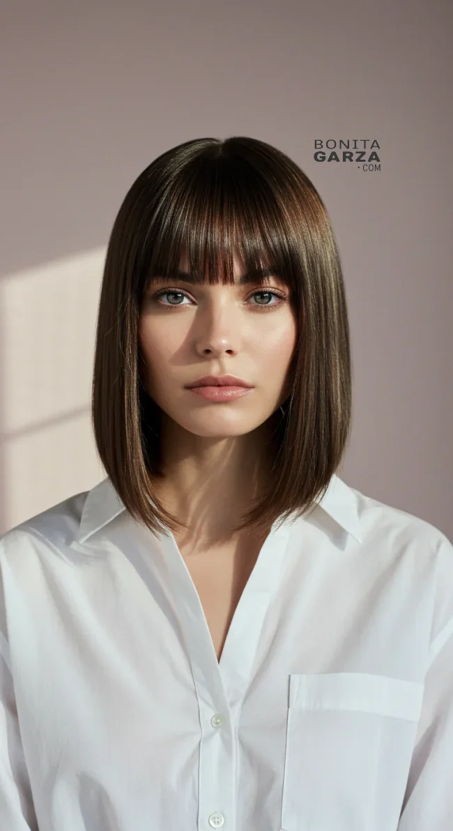 1. Classic Straight Lob | Long Bobs (Lob): Effortless Style For A Stunning Hair Transformation