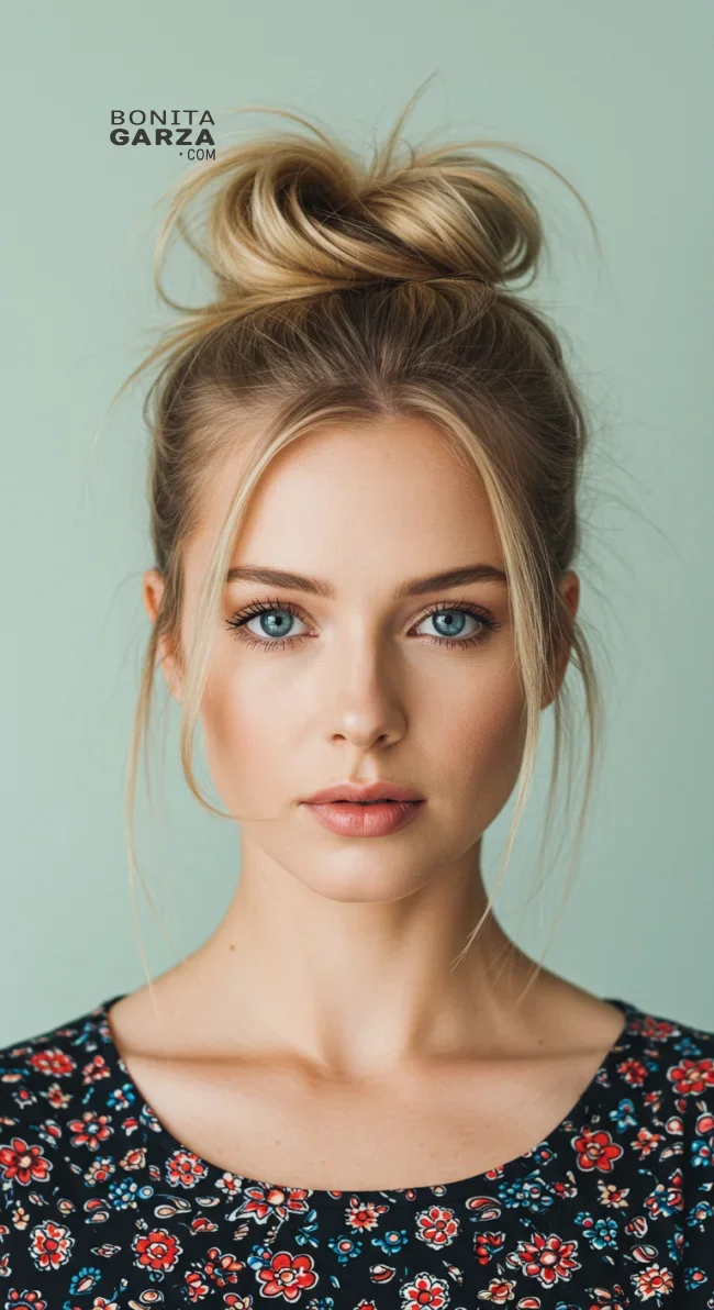 5. Messy Bun | 10 Stunning Hairstyles You Can’t Miss This Year