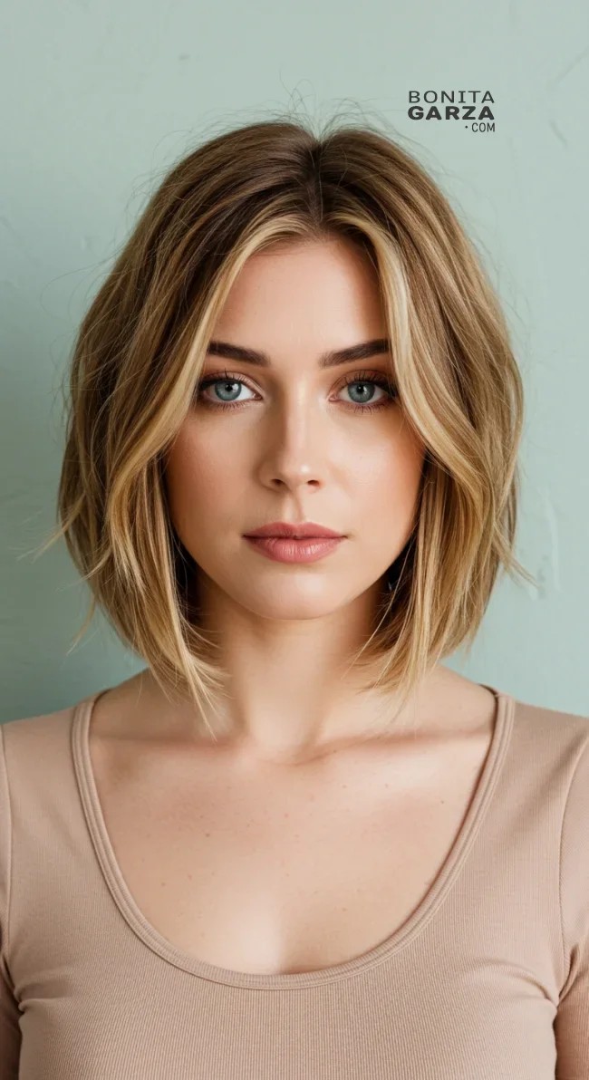 10. Layered Bob for Diamond Faces | Haircut Suggestions For Your Face Shape