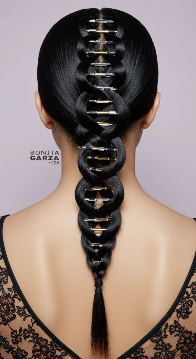 2. DNA Braid | 12 Unique Braid Styles You Haven’t Tried Yet: A Fresh Take On Classic Looks