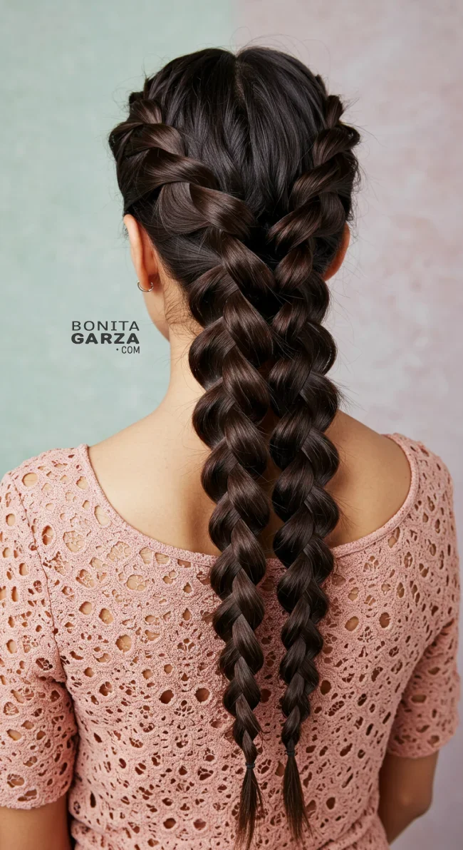 6. Pull-Through Braid | 12 Unique Braid Styles You Haven’t Tried Yet: A Fresh Take On Classic Looks