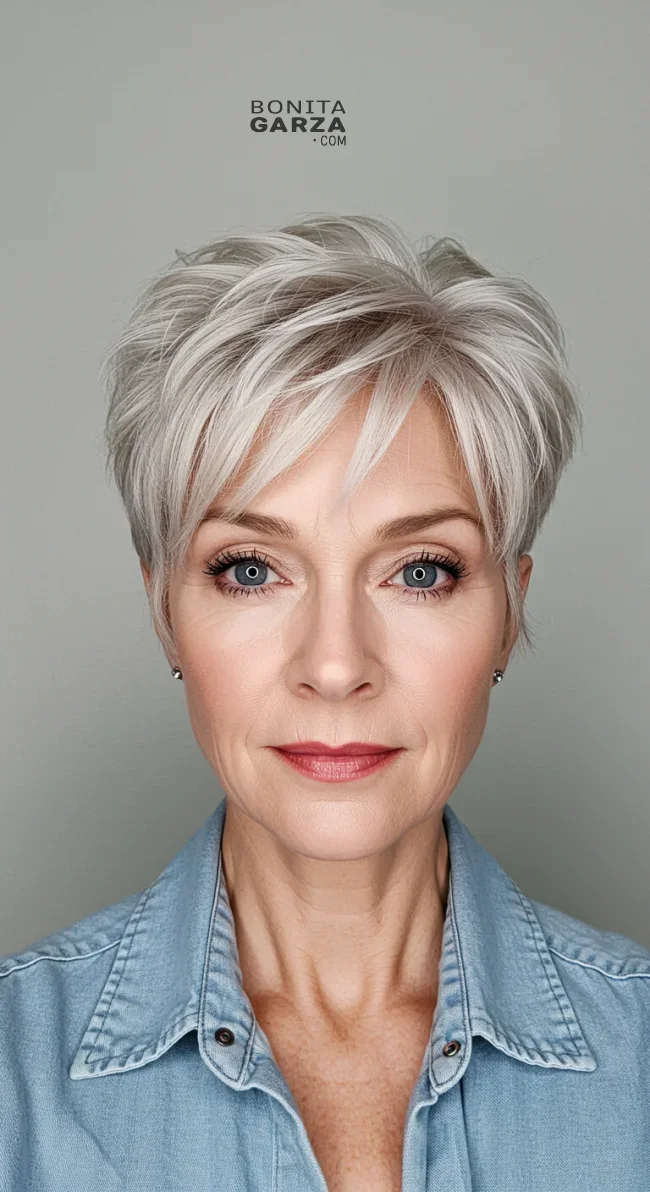 2. Layered Pixie Cut | 15 Best Haircuts For Women Over 60