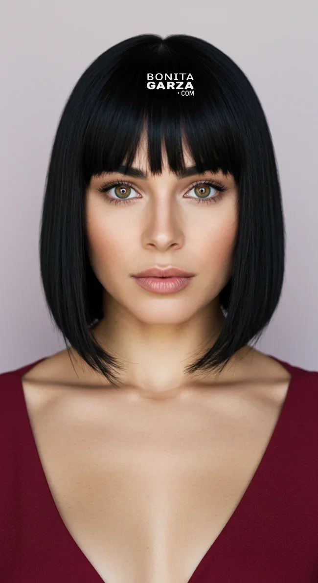 8. Straight Lob | 10 Trendy Hairstyles To Try This Season