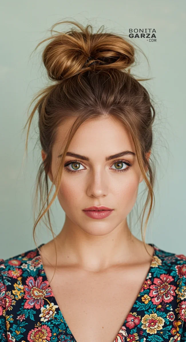 2. Messy Bun | 10 Trendy Hairstyles To Try This Season