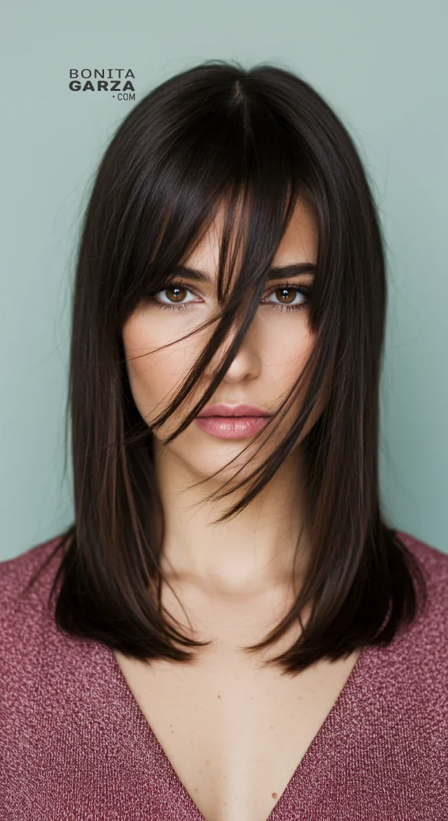 10. Side Swept Bangs | 10 Trendy Hairstyles To Try This Season