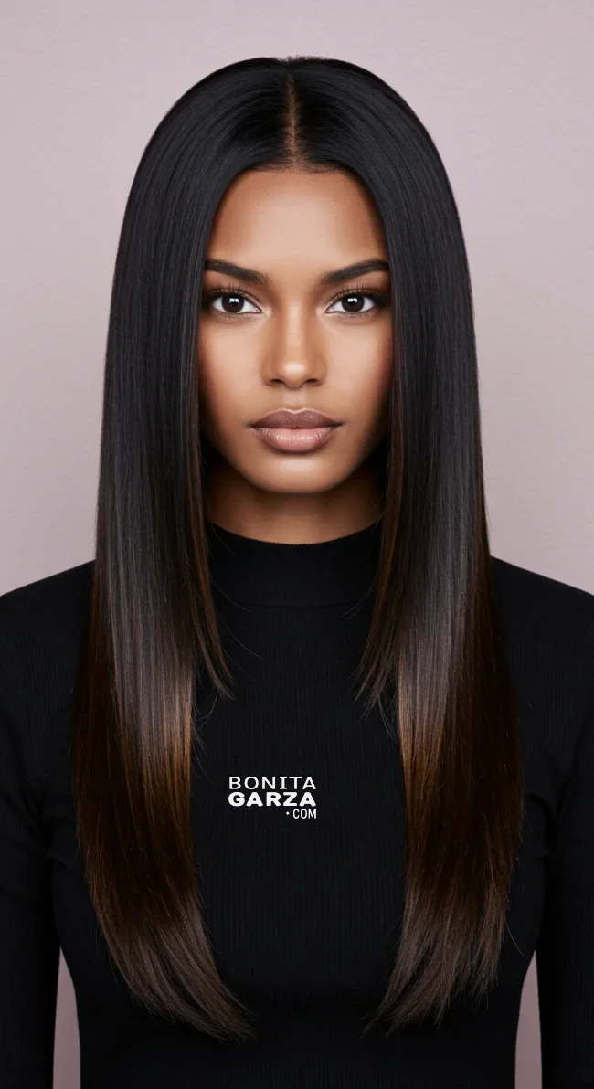 9. Espresso Brunette Balayage | 15 Brunette Balayage Ideas To Refresh Your Look