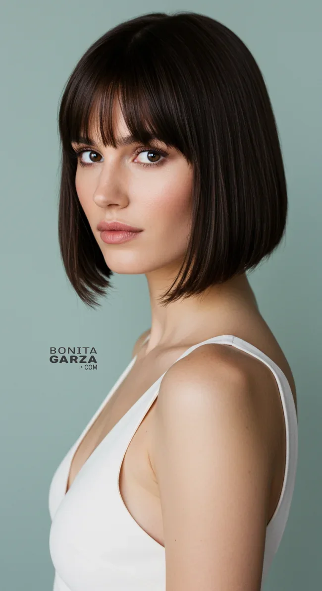 8. Blunt Cut Layered Bob | Layered Bob Hairstyles: Unlocking The Trendiest Looks