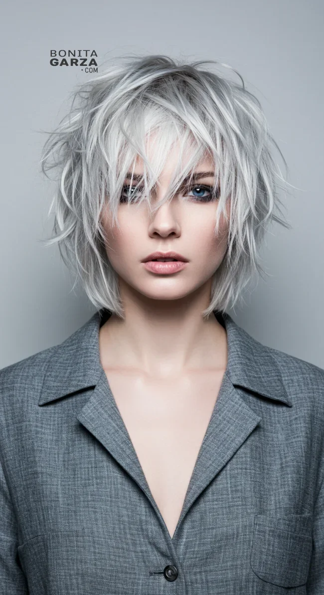 6. Choppy Layered Bob | Layered Bob Hairstyles: Unlocking The Trendiest Looks