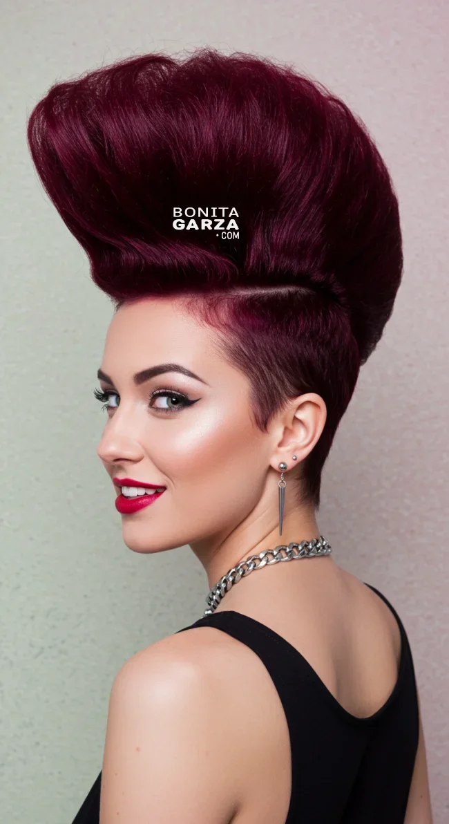 7. Voluminous Mohawk with Undercut | Bold And Trendy: Mohawk Hairstyles In Modern Fashion