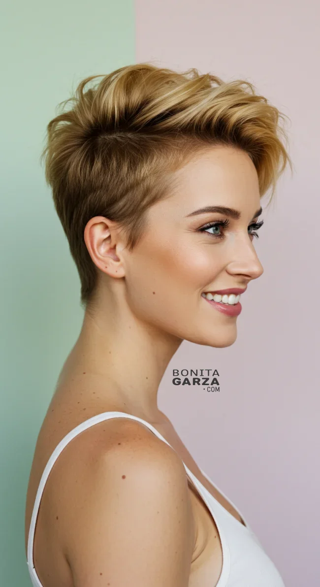 6. Short Mohawk Pixie | Bold And Trendy: Mohawk Hairstyles In Modern Fashion