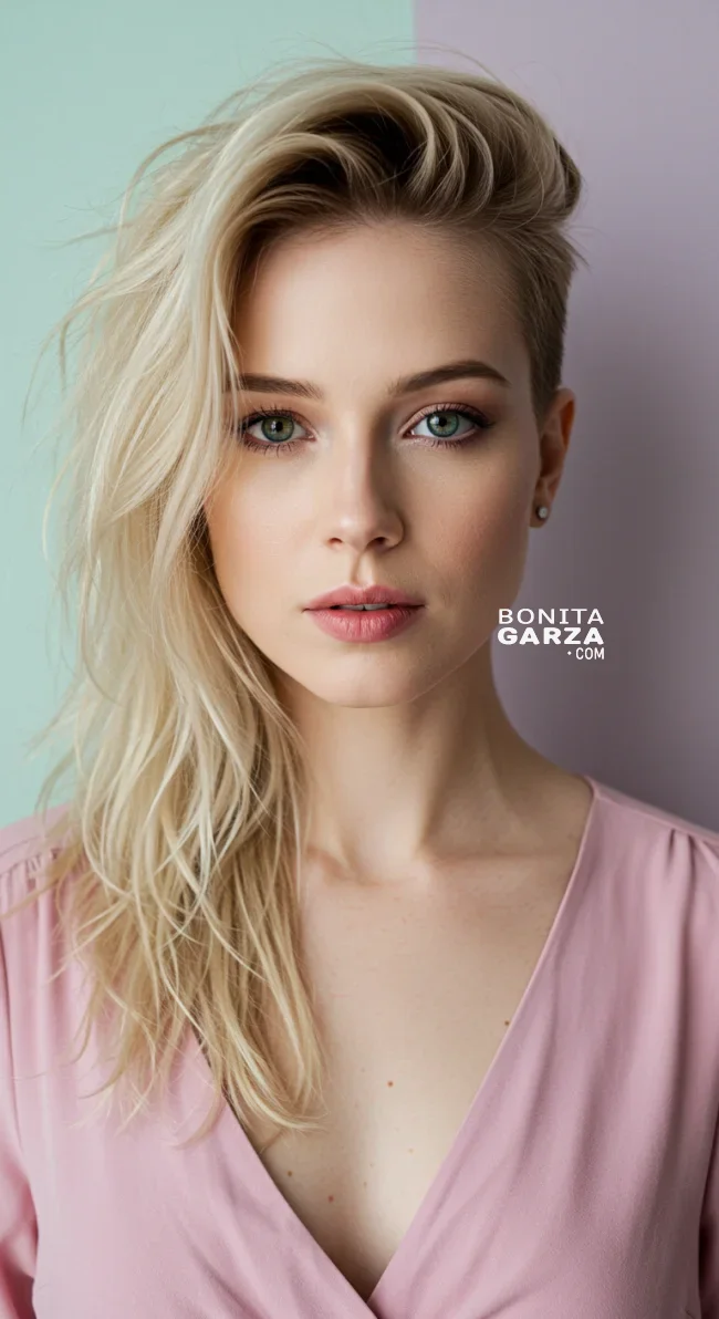 10. Shaggy Long Hair with Shaved Sides | Explore Long Hair With Shaved Sides Hairstyles