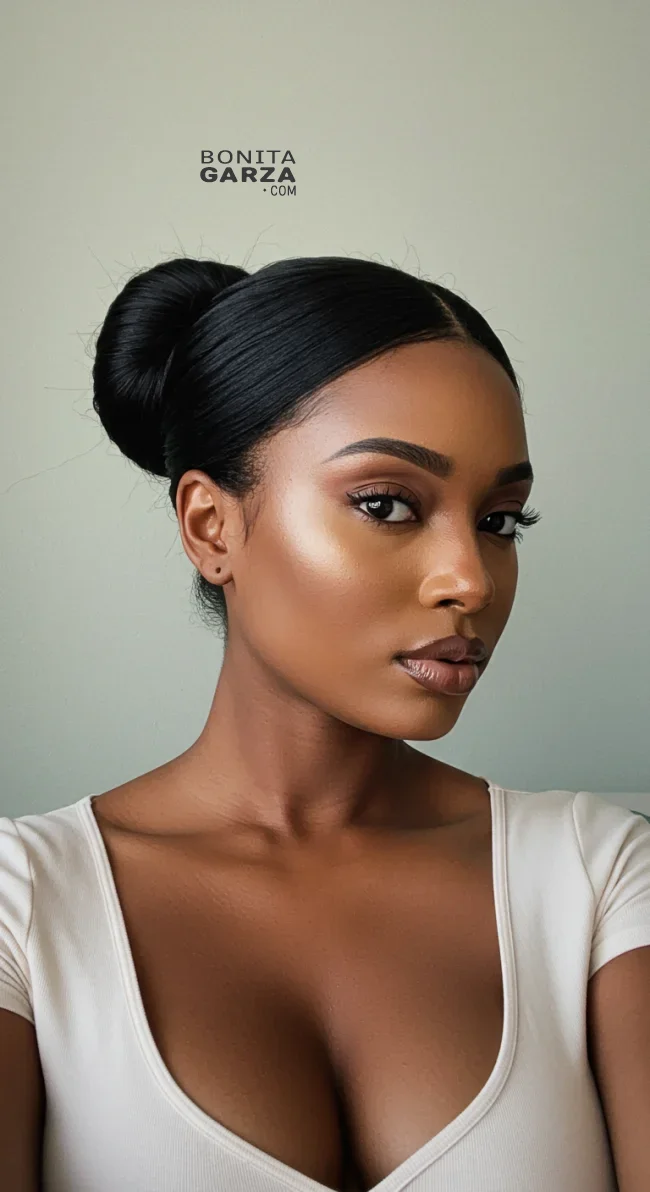 1. Sleek Low Bun | 15 Easy Step By Step Hair Tutorials For Chic Hairstyles