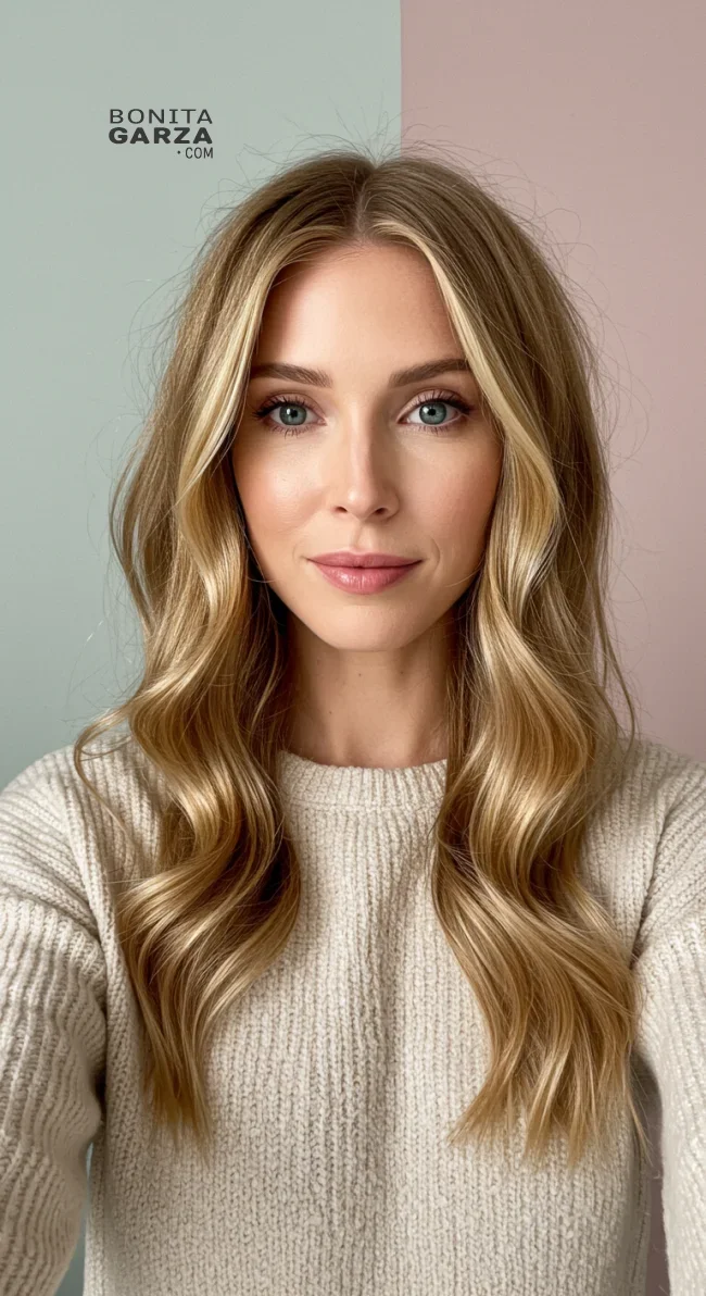 4. Soft Beachy Waves | Chic Long Hairstyles For Women Over 40