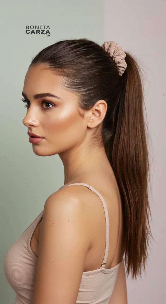 1. High Ponytail | Why Statement Scrunchies Are The Ultimate Hair Accessory For Every Occasion!