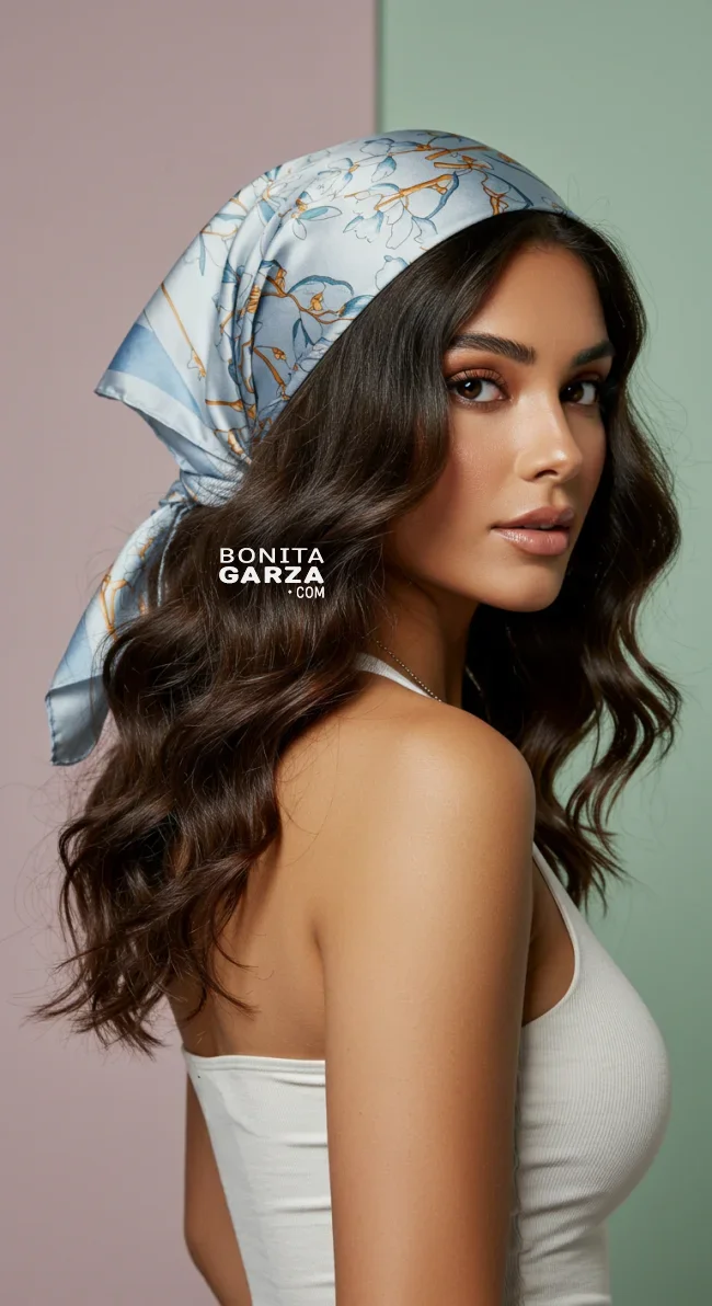 1. Classic Headband Style | Scarf Chic: Elevate Your Style With A Scarf In Your Hair