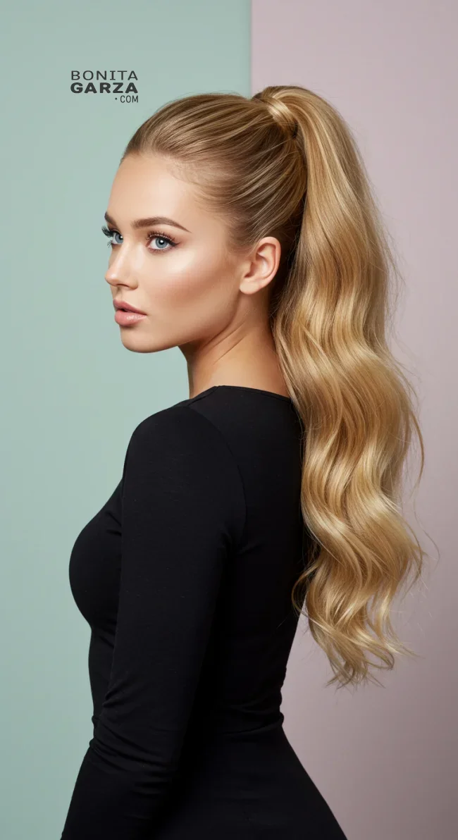 8. Voluminous High Ponytail | 8 Best Preppy Hairstyles: The Best Styles For A Classic Look