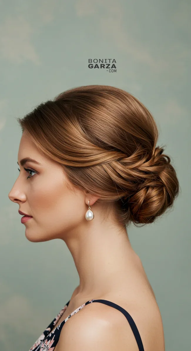 10. Elegant French Twist | Hairstyles For Valentine’s Day: Flirty Styles And Romance