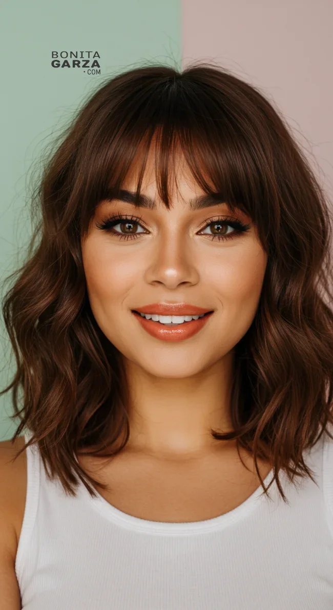 11. Layered Bangs | Ultimate Guide To Bangs And Fringe Hairstyles For Trendsetters